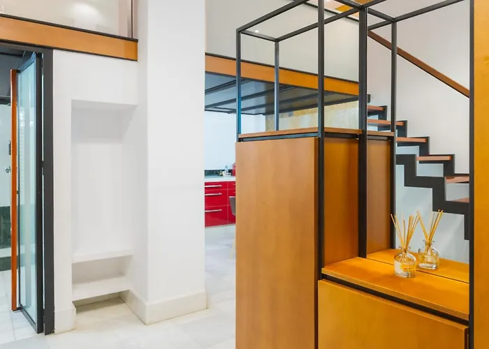 아파트 Modern Duplex - Loft Style - Historic Centre